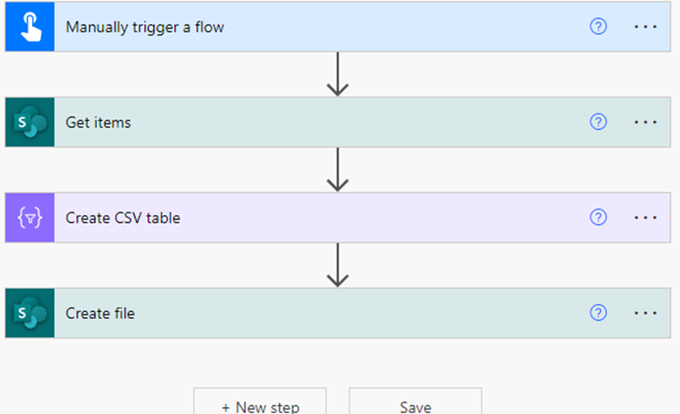 Power Automate Create CSV Table CSV File Rishan Solutions